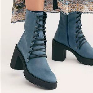 Free People Dylan Lace Up Boots